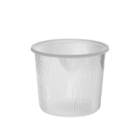 Miska (PP) okrúhla priehľadná Ø101mm 400ml [100 ks]