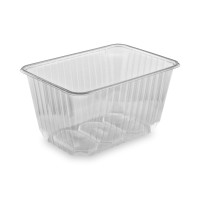 Vanička (PP) hranatá priehľadná 186 x 133 mm 1500ml [50 ks]