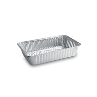 Misa (ALU) hranatá 203 x 135 x 40 mm 800ml na cestoviny [100 ks]