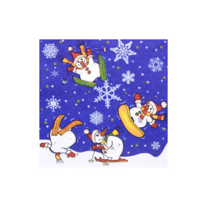 Servítky-obrúsky 3vrstvý Vianoce 33 x 33 cm [20 ks]