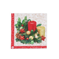 Servítky-obrúsky 3vrstvý Vianoce 33 x 33 cm [20 ks]
