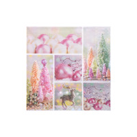 Servítky-obrúsky 3vrstvý Vianoce 33 x 33 cm [20 ks]