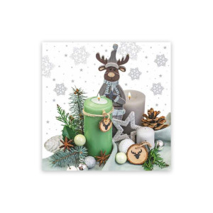 Servítky-obrúsky 3vrstvý Vianoce 33 x 33 cm [20 ks]