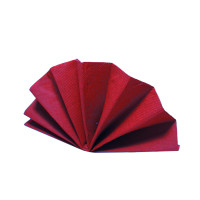 Servítky-obrúsky DekoStar bordový 40 x 40 cm [40 ks]