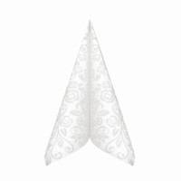 Servítky-obrúsky PREMIUM Dekor-R biely 40 x 40 cm [50 ks]