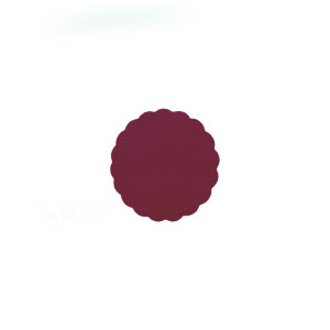 Rozetka PREMIUM bordová Ø9cm [500 ks]