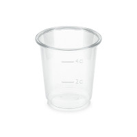 Pohárik (PLA) BIO číry Ø48mm 2cl/4cl [40 ks]